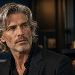 Coupe cheveux gris dégradé pour un volume sans effet casque