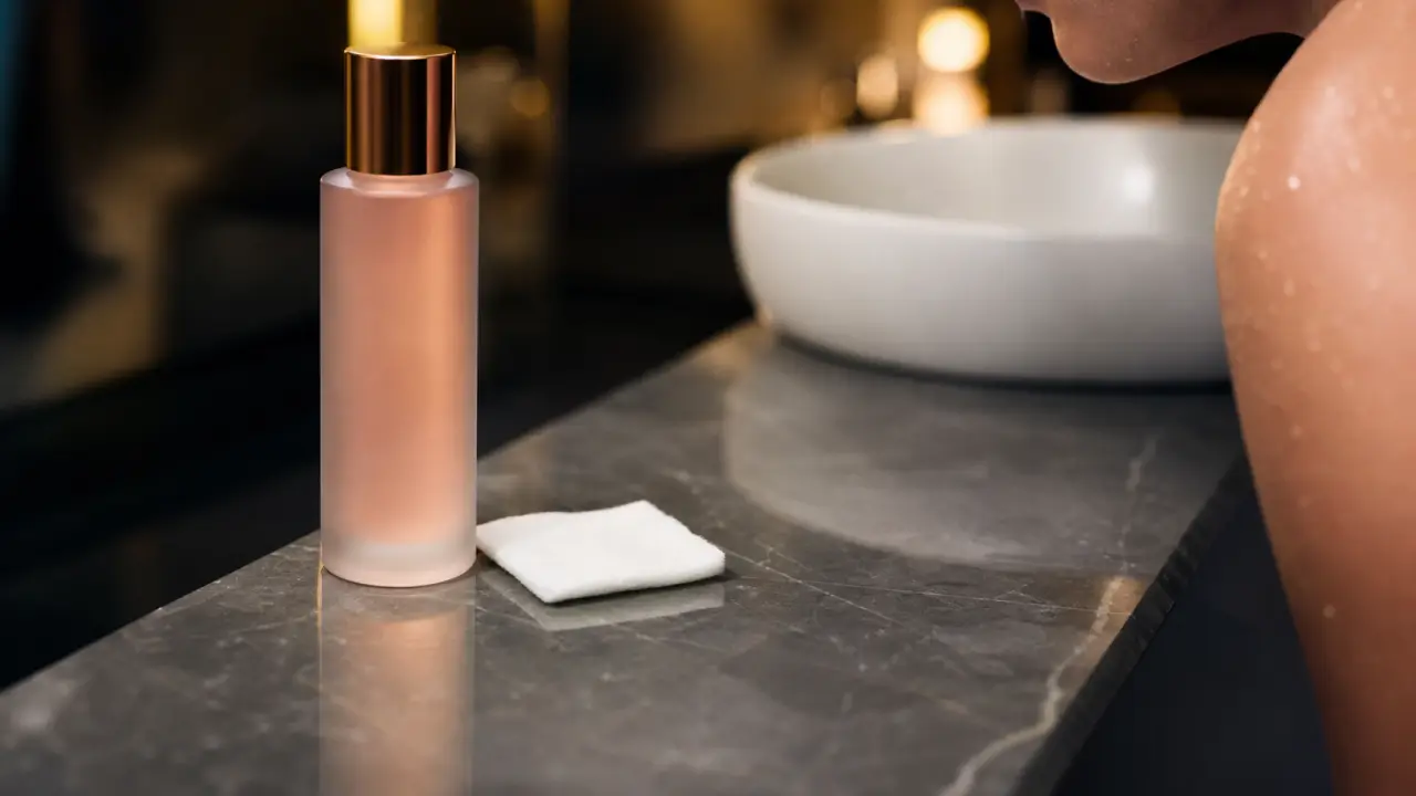 Eau micellaire c’est quoi : coton et nettoyage sur salle de bain