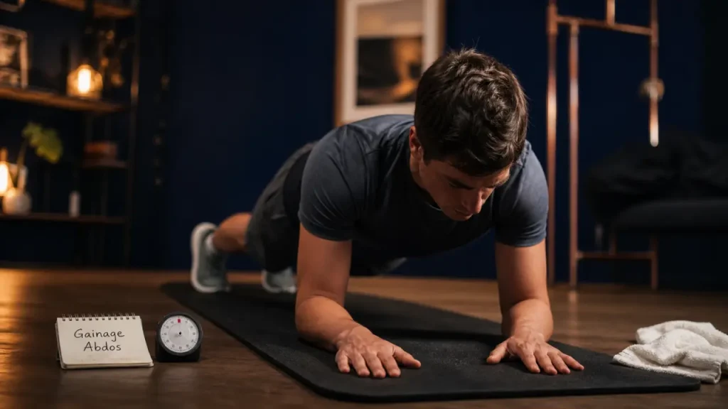 Abdos à la maison : 3 exercices clés et une routine efficace pour progresser