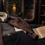 Homme à la mode : vestiaire cuir et maille, 5 pièces