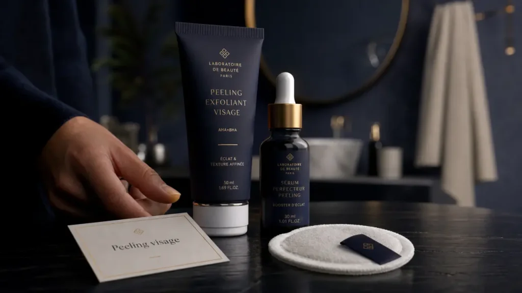Meilleur peeling visage pharmacie : AHA BHA PHA et enzymes