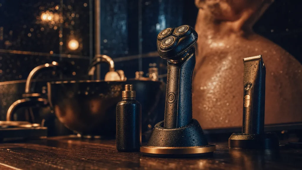 Meilleur rasoir pour crâne chauve, rasage sans irritation, autonomie 60 min