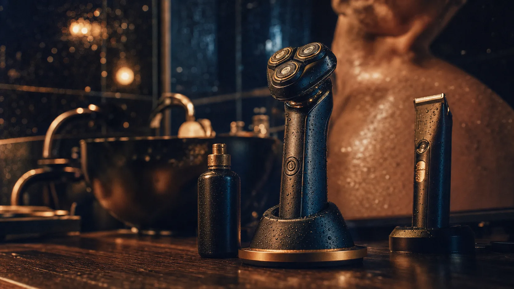 Meilleur rasoir pour crâne chauve, rasage sans irritation, autonomie 60 min