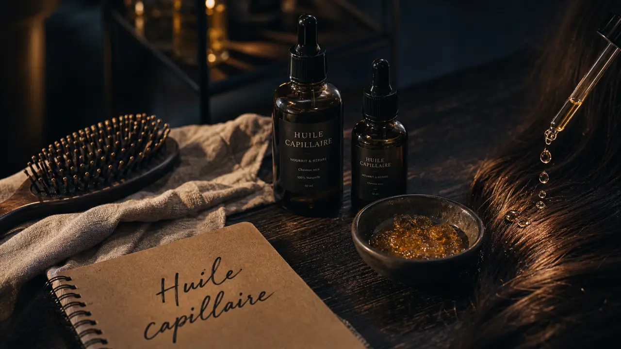 Meilleure huile cheveux : ricin, argan ou jojoba sur cheveux brillants