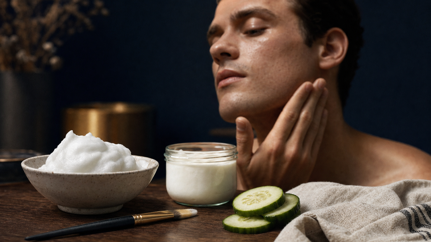 Remede de grand-mere pour raffermir la peau : blanc d’œuf et massage visage, huiles végétales