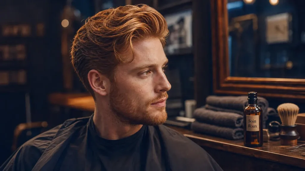 Homme aux cheveux roux : maîtriser ses nuances et affirmer son style