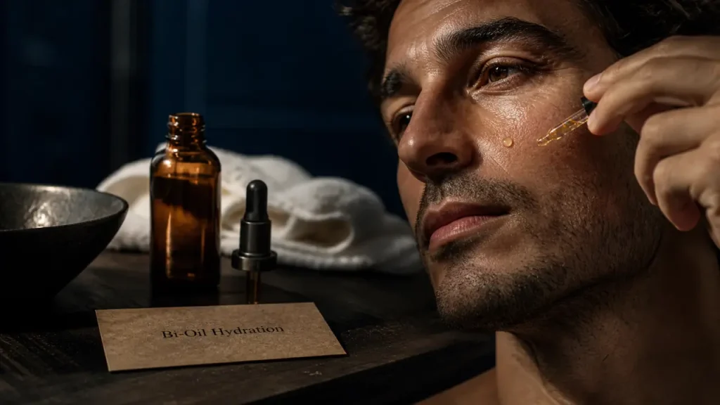 Bio oil visage rides : application sur joues