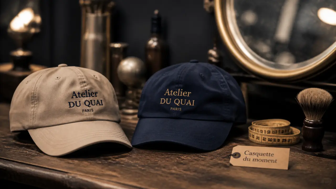Casquette du moment : trucker, dad cap ou baseball, vue en studio