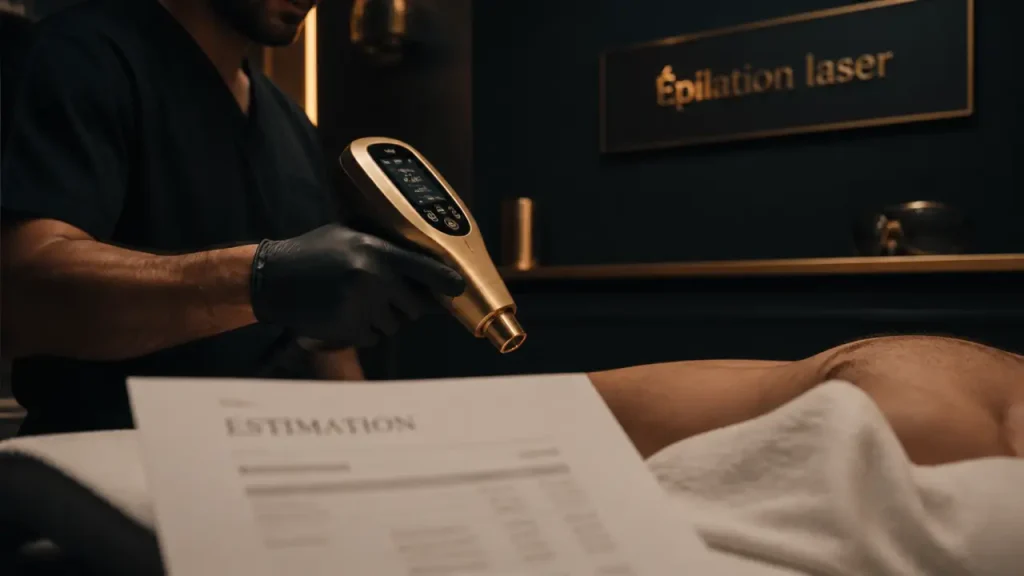 Épilation torse homme laser : 7 à 9 séances