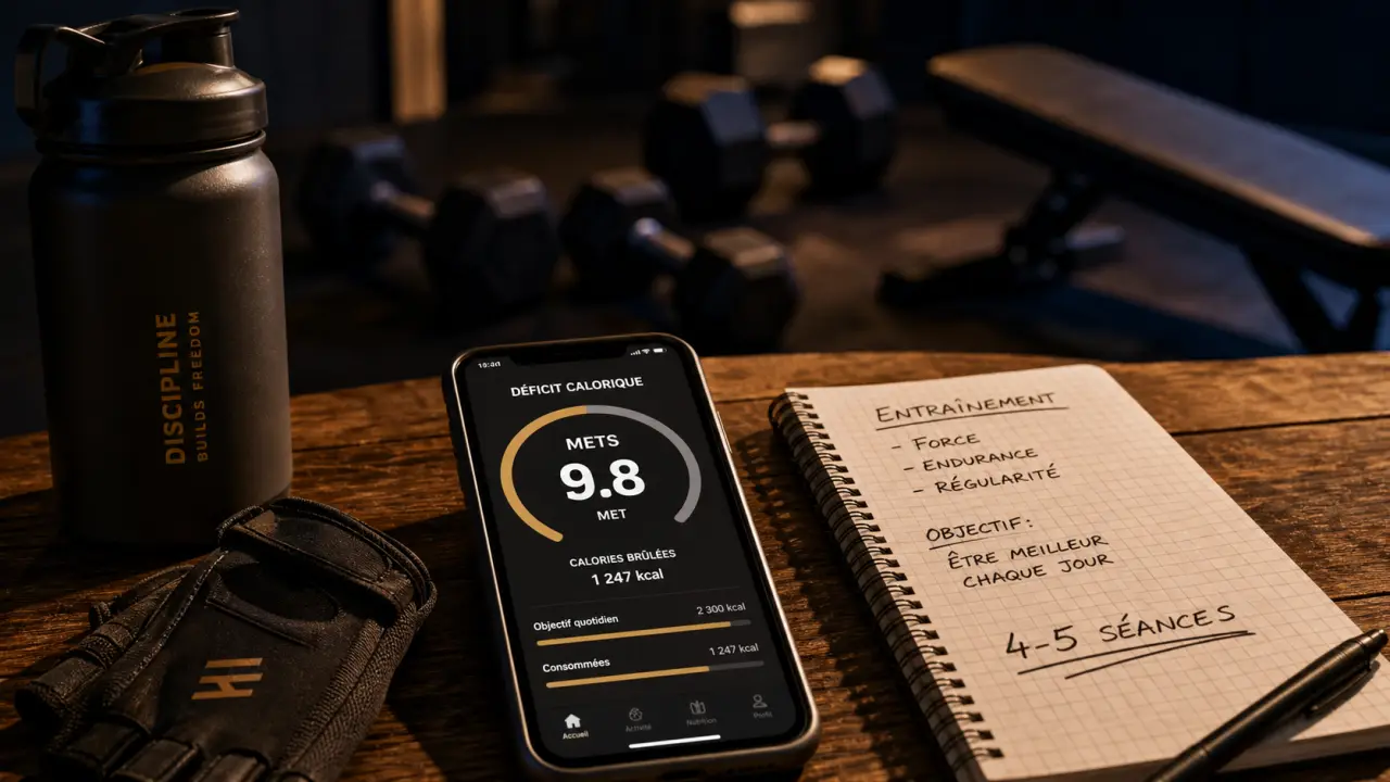 Perdre poids rapidement sport : cardio, musculation, déficit calorique