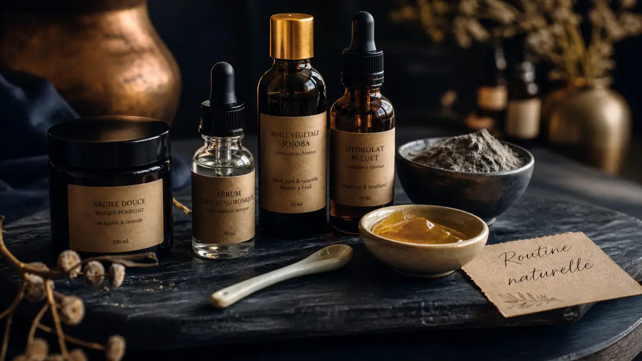 Soins naturels pour le visage : routine bio et produits maison