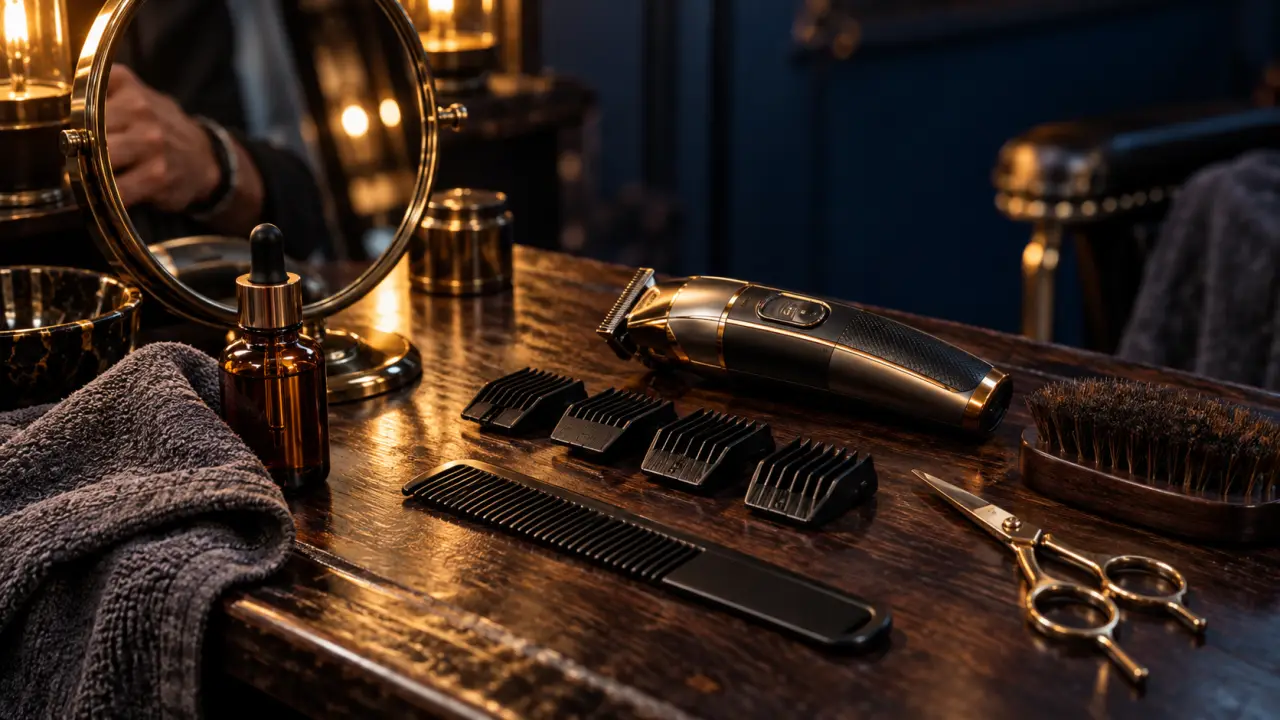 Barbe bien tailler : longueur, contours et ligne du cou naturelle